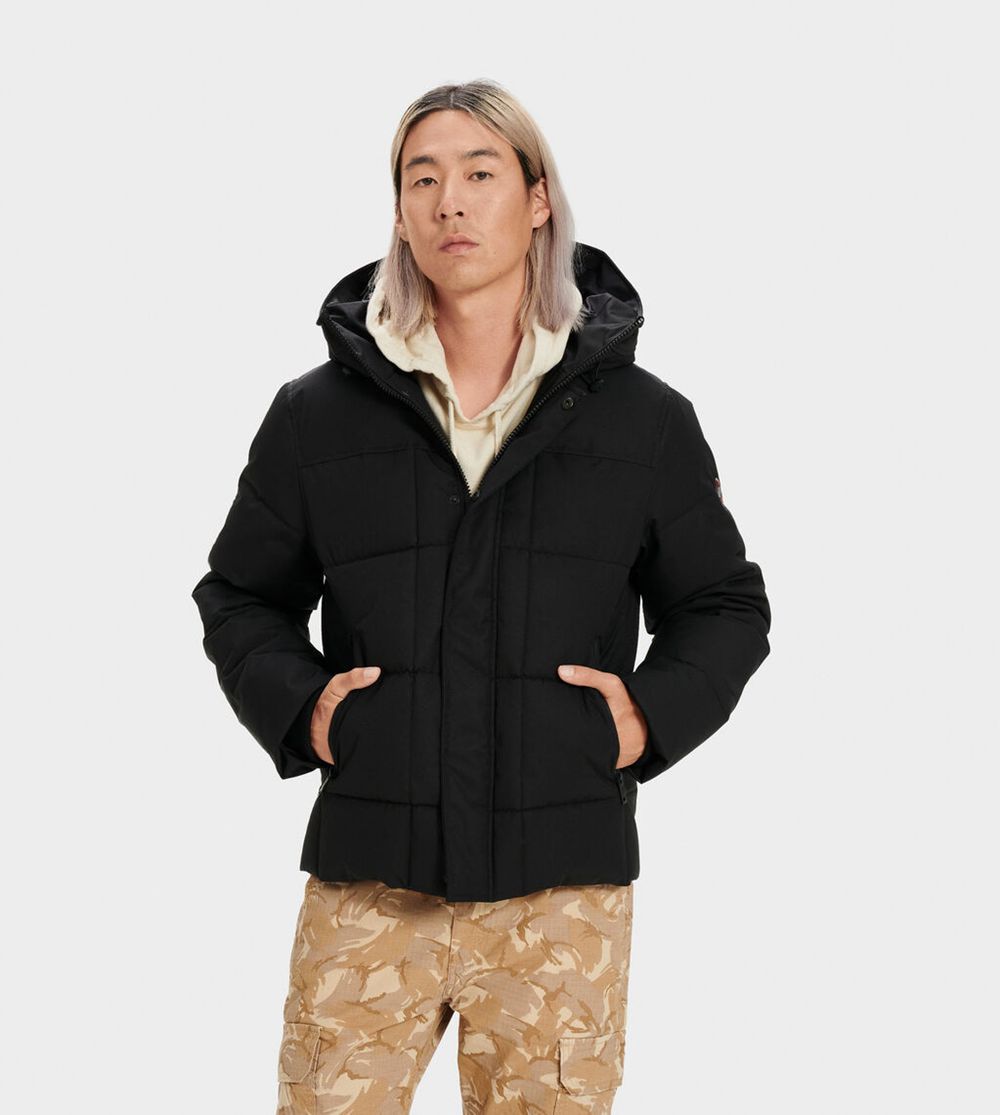 Ugg Parka Canada - Ugg Men's Cadin Hip-Length Ii Black